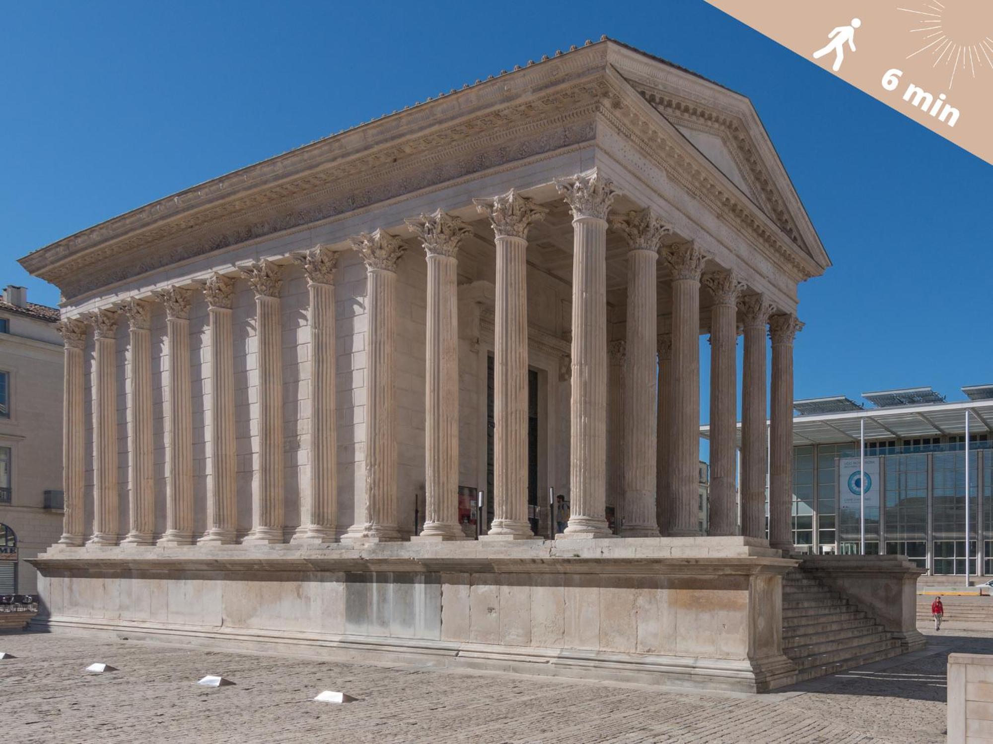 L'Atypique Coeur De Ville - Clim Et Parking Nîmes Eksteriør bilde